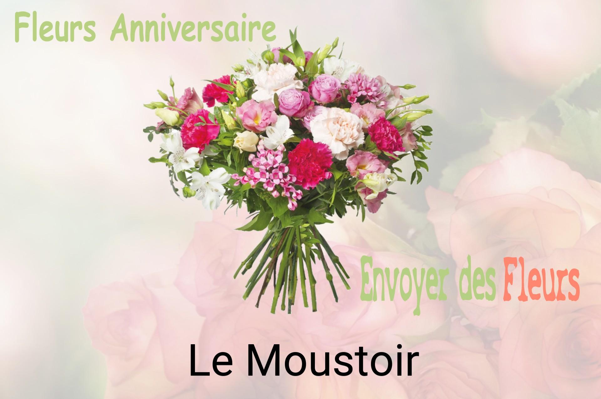 Bouquet de fleurs d’anniversaire livré à Le Moustoir