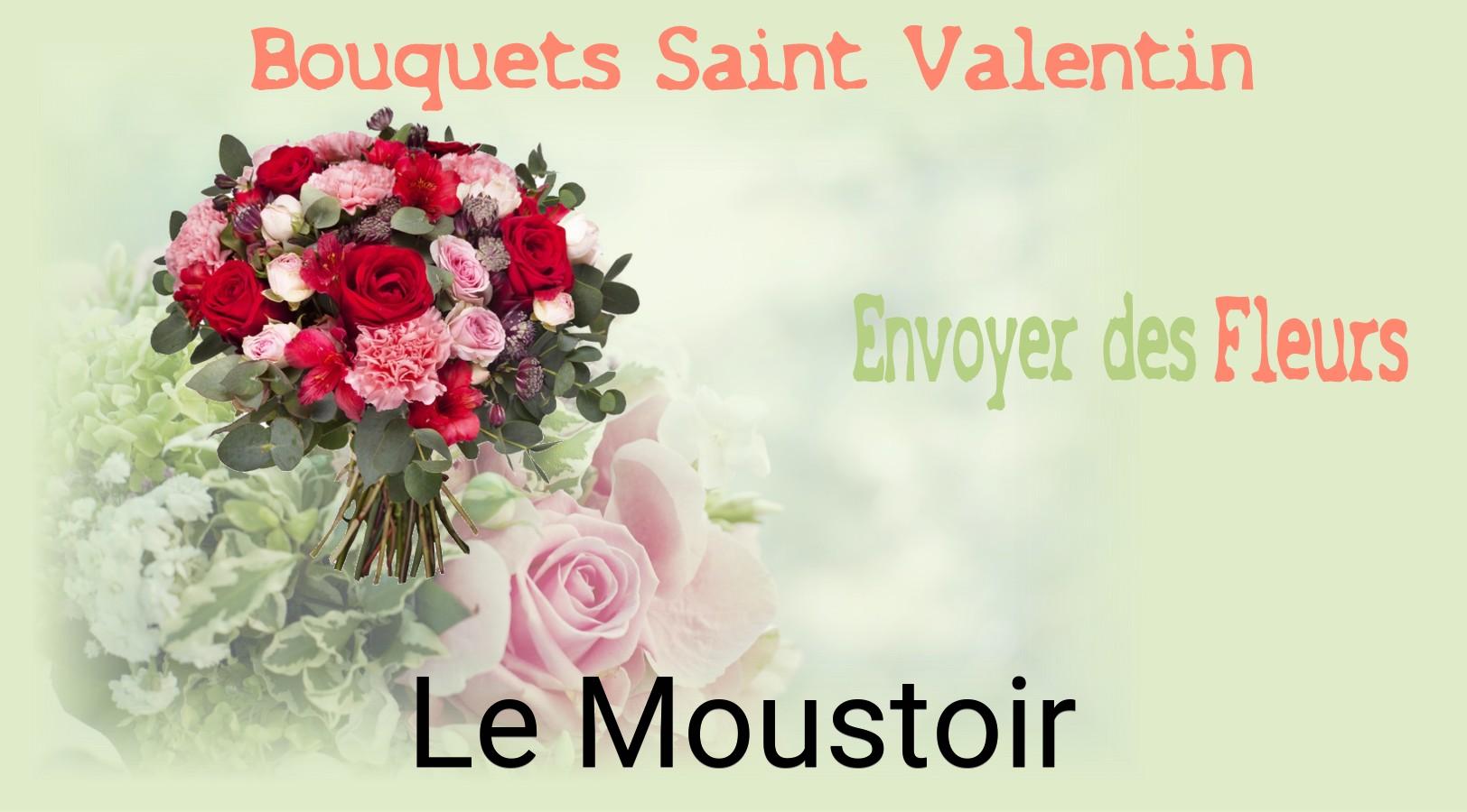 Roses de Saint-Valentin livrées à Le Moustoir